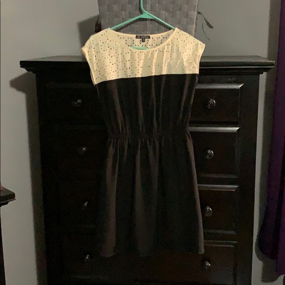 Black and ivory dress from BeBop